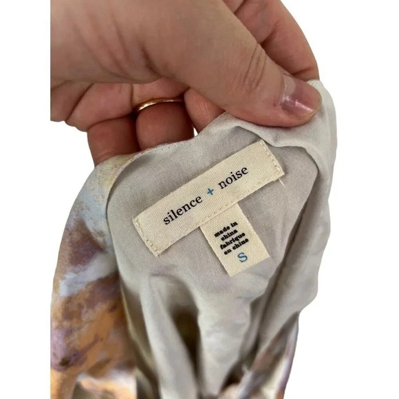 UO Silence + Noise Tie Dye Swing Dress Size Small Rayon Mini Lined Women’s - Picture 6 of 10